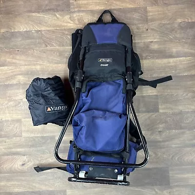 Vango Champ Baby Carrier Backpack Inc Rain Cover • £49.99