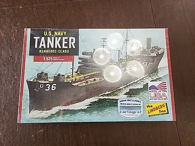 Lindberg HL438 U.S. Navy Tanker Kennebec-Class BOAT MODEL KIT (1:525) (TF) • $39.99