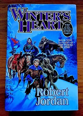 Robert Jordan ... Book 9 Wheel Of Time - WINTER'S HEART - Hardcover USA 1st Ed • $15