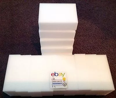 160 Pack Extra Large 1-1/4  Melamine Sponge Eraser Foam - Works Like Magic! • $57.99