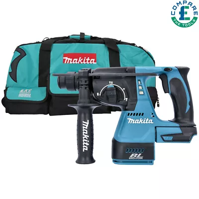 Makita DHR242Z 18V Brushless SDS+ Rotary Hammer With LXT600 Bag • £252.98