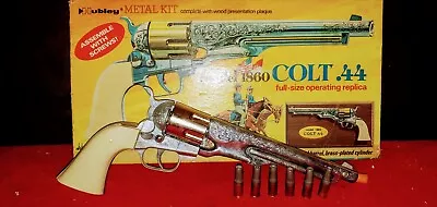 Vintage Hubley Colt 44 Cap Pistol With Original Box & Six Original Bullets Works • $174.95