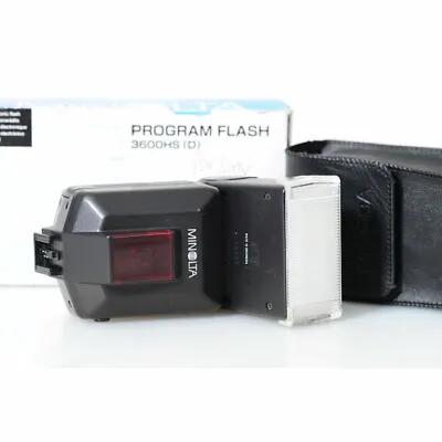 Minolta Programme Flash 3600HS (D) For Sony Alpha / Konica Minolta/Flash • $66.17