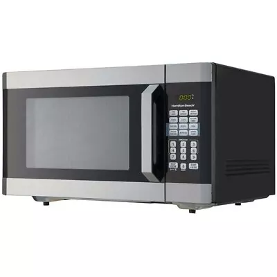 1.6 Cu Ft Countertop Microwave Oven Defrost Convection Capable-Stainless Steel • $156.99