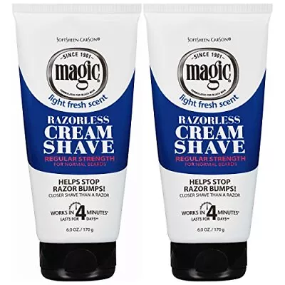 SoftSheen-Carson Magic Razorless Shaving Cream For Men Hair Removal Cream R... • $27.33