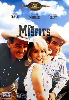 THE MISFITS (1961) New Dvd CLARK GABLE MARILYN MONROE *** • $8.90