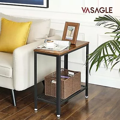 VASAGLE Side End Table Bedside Table Storage Cabinet Nightstand Wooden • $95.95