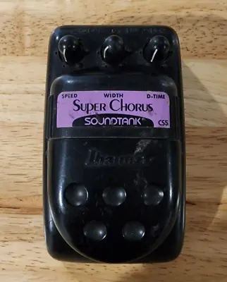 Ibanez Vintage CS-5 Super Chorus Soundtank Pedal • $50