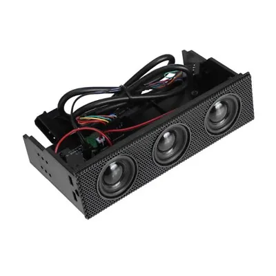 PC Front Panel Media Dashboard Stereo Surround Speaker Front Bay Computer Case • £18.04