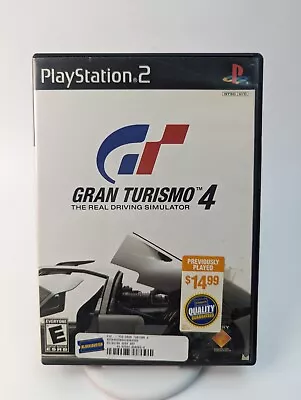 Gran Turismo 4 PlayStation 2 PS2 Game Tested Works Nice Disc - Free Shipping • $9.22