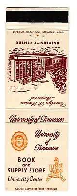 UNIVERSITY OF TENNESSEE Matchbook Matchcover - BOOK STORE - KNOXVILLE • $3.99