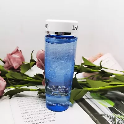 Lancome Bi-Facil Double Action Eye Makeup Remover 4.2 Oz/125 Ml • $13.59