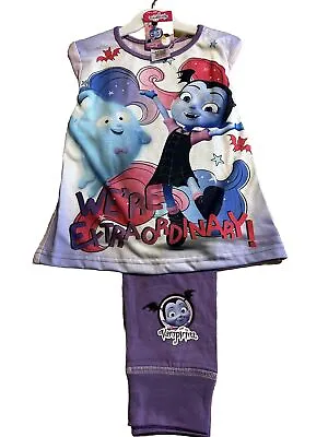 Girls Vampirina Pyjamas 9-10 Years • £5