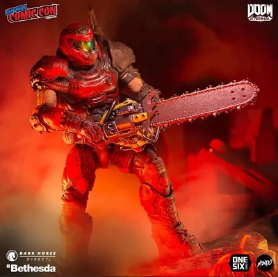 1/6 DOOM Eternal - Doom Slayer Scale Figure Mondo Crimson Variant-In Stock Now!! • $500