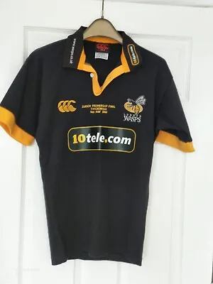 Wasps Rugby Shirt Prem Final 2005 *RARE* • £89.95