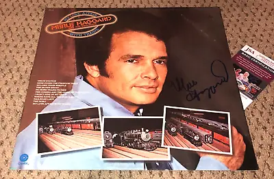 Merle Haggard Signed Album Cover Jsa Autograph Country Music Record The Hag • $280.49