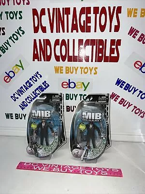 MEN IN BLACK 3 MIB3 JAKKS PACIFIC 2012 AGENT K + Agent J New 🔥 • $65