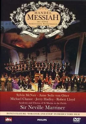 Handel: Messiah - The 250th Anniversary Performance (DVD) Sylvia McNair • £9.95