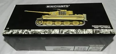 Minichamps 1:36 Scale Panzerkampfwagen VI Tiger 1 Late Version Tank New In Box • $174.66