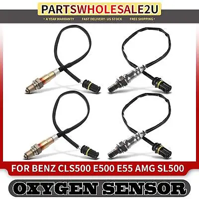 4pcs Up & Downstream O2 Oxygen Sensor For Mercedes-Benz CLS500 E55 AMG SL55 AMG • $67.99