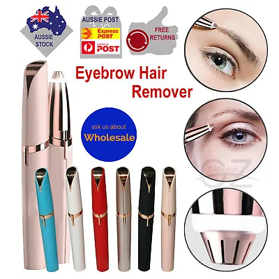 Women Painless Flawless Eyebrow Hair Face Remover Facial Lip Touch 2020 Model • $10.85