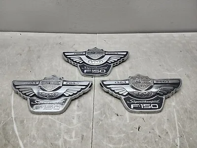 (3) 2003 Harley Davidson F150 Fender Tailgate & Emblem 03 HD F150 LH RH Badges • $199