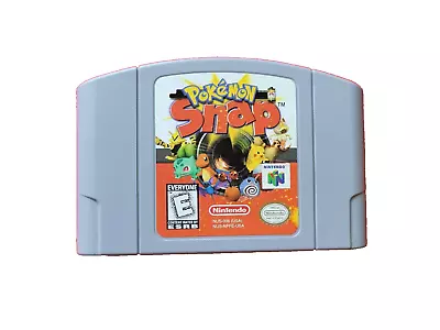 Pokemon Snap Nintendo 64 N64 Game Cartridge Authentic Original Game Tested Works • $27.99