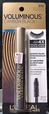 Loreal Paris Voluminous Carbon Black Mascara 395 Carbon Black 0.23 Oz • $7.95