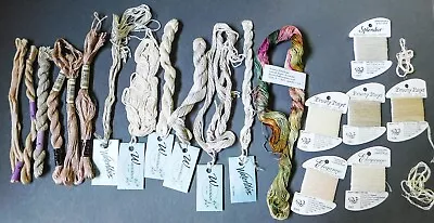 Embroidery Thread Lot Waterlilies Watercolours Caron RG Silk Anchor 376 • $34.99