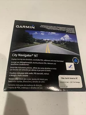 Garmin City Navigator Map North America MicroSD/SD Card - 2017 Full Coverage • £69.99