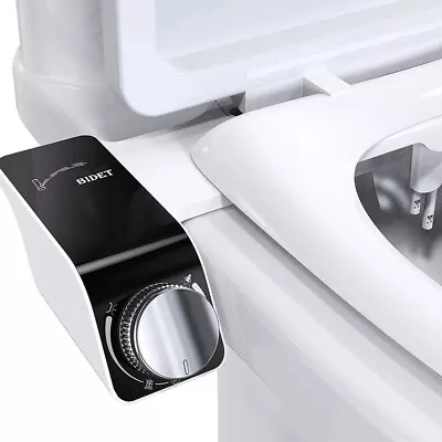 Hygiene Toilet Bidet Water Wash Clean Unisex Seat Attachment Sprayer Dual Nozzle • $32.49