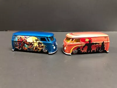 Hot Wheels Pop Culture - Volkswagen T1 Panel Bus. DC Comics / MOTU. Lot Of (2) • $19.99