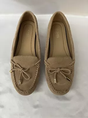 Michael Kors Tan Suede Loafers Size 7M. • $25