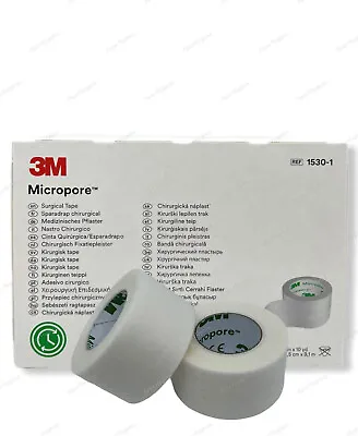 3M Micropore Surgical Tape 2.5cm Premium Medical Quality Eyelash Tape Dressings • £57.76