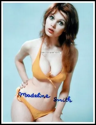 Madeline Smith Autographed Cotton Canvas Image. Limited Edition (MS-220)  • $12.11