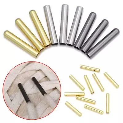 Metal Shoe Lace Tips Replacements For Aglets Shoe Accessories • £3.65