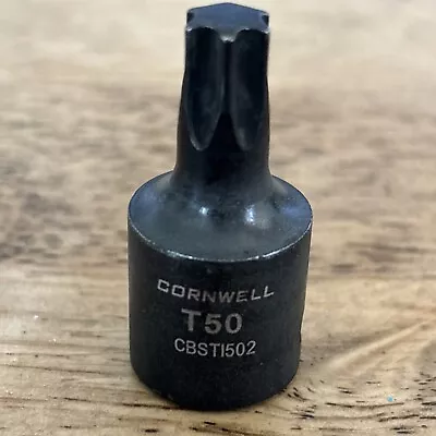 Cornwell T50 Torx Star Bit Impact Socket 3/8  Drive CBSTI502 • $21.99