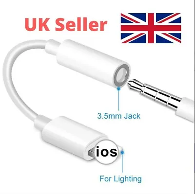 £2.95 • Buy Adapter For Apple IPhone 3.5mm Jack Connector Cable Headphone Aux All IOS Device