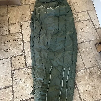 Vintage US Military Down Cold Weather Type 1 Mummy Style Sleeping Bag • $110