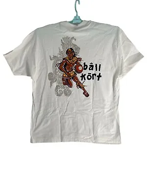 LA Gear Vintage T-Shirt Basketball Aztec Single Stitch Deadstock Men 2XL • $44