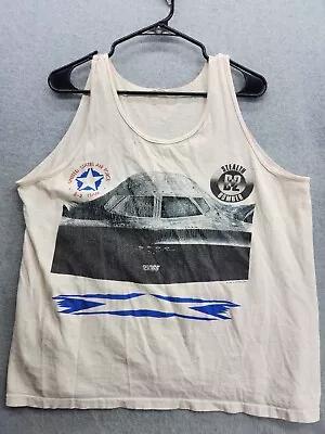 Vintage 1989 Stealth Bomber B-2 Air Force Plane Size Large Distressed Tank Top • $18.87