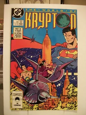 DC WORLD OF KRYPTON #1 (1987) Kan-Z Mike Mignola John Byrne Walt Simonson • $2.50