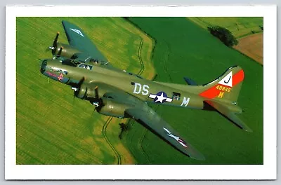 Postcard Boeing B-17 Flying Fortress  The Pink Lady  Over East Anglia S137 • $1.99