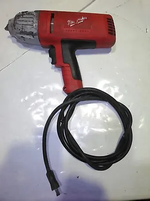 FOR PARTS Milwaukee 9070-20 Corded Impact Wrench 7 Amp 1/2  Drive • $33