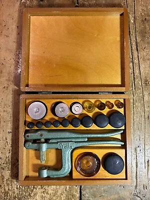 Collectable Vintage Stella Watchmakers Watchmaker Crystal Press Boxed & Parts • $87.04