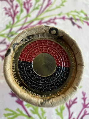 $126.50 • Buy 2021 $2 Aboriginal Flag Colour Coin Mint Roll (25 Coins) Ram