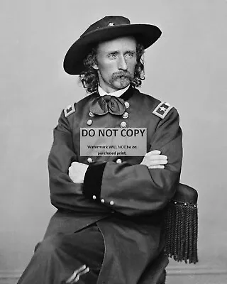 George Armstrong Custer  U.s. Army General - 8x10 Photo (dd845) • $8.87