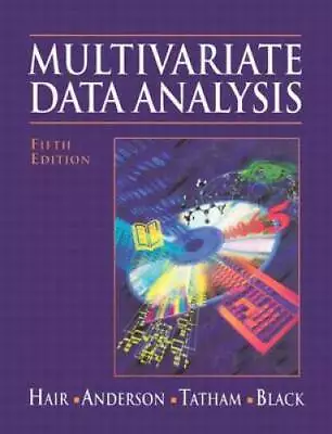 Multivariate Data Analysis (5th Edition) - Hardcover - ACCEPTABLE • $7.56