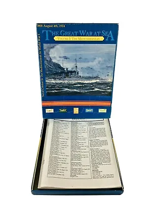 Avalanche War Game Great War At Sea #1 The Mediterranean 1st Edition Unpunched • $59.99