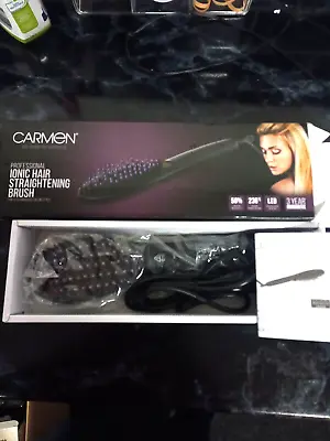 £17.99 • Buy Carmen Professional Ionic Hair Straightening Brush